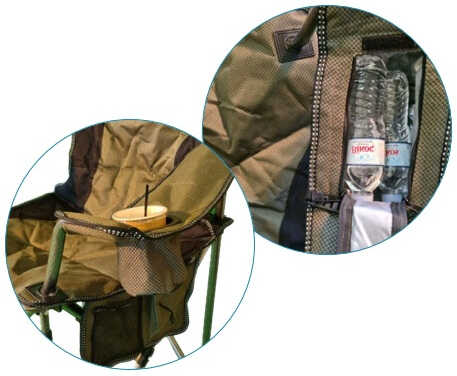 Portable Camping Chair DELUXE